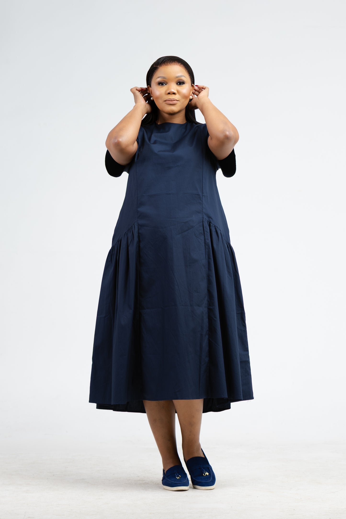 Ease Tunic- Navy