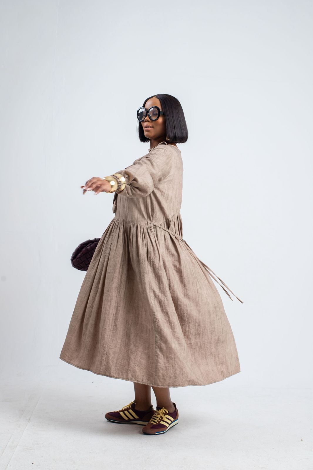 Frill Flare Dress
