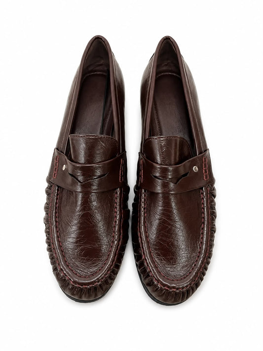 Burgundy Loafers