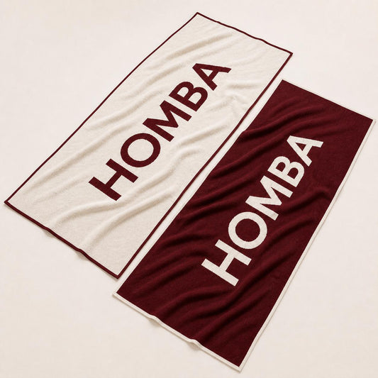 Burgundy Homba Shawl