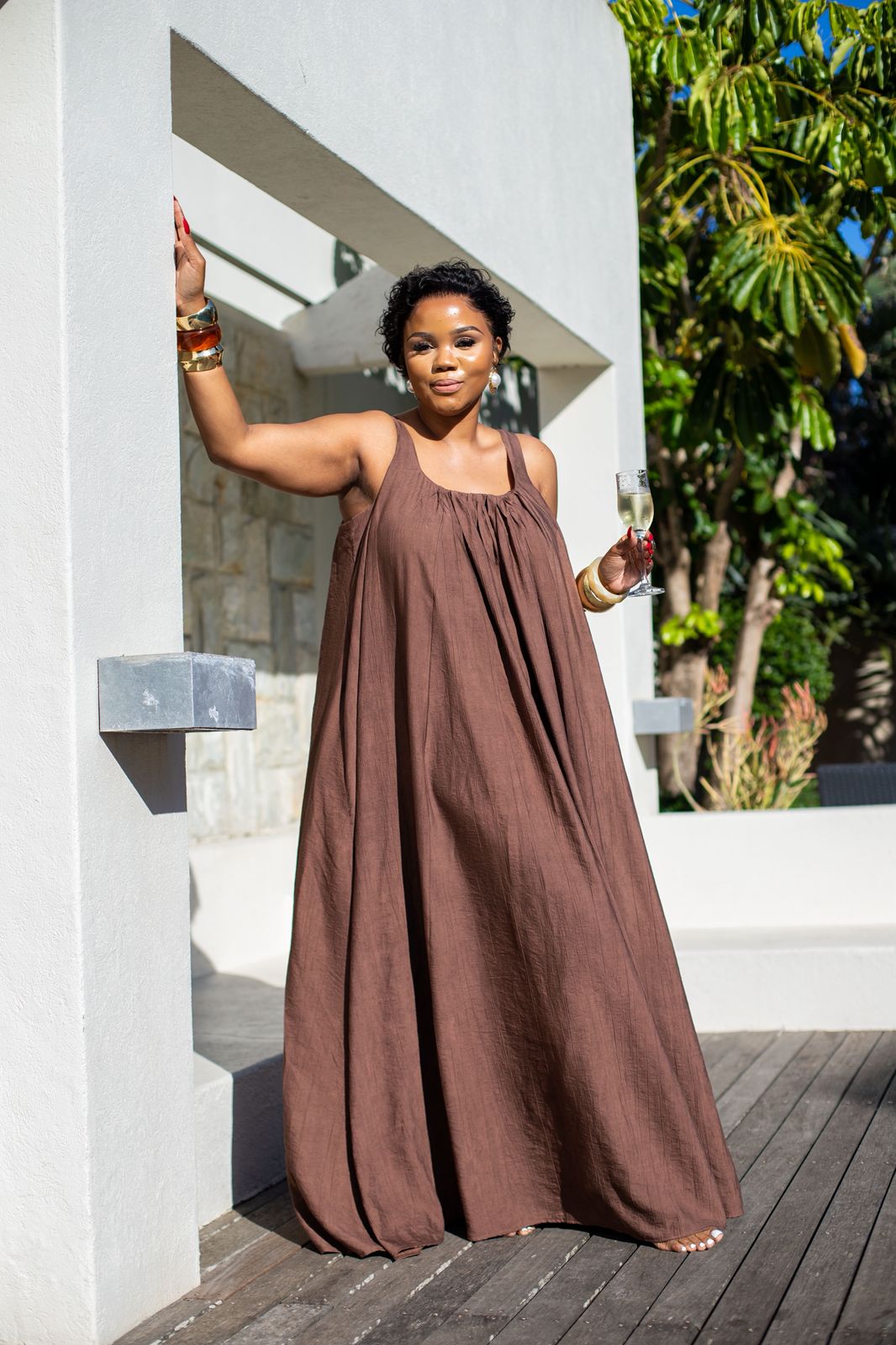 Cocoa Cloud Maxi Dress