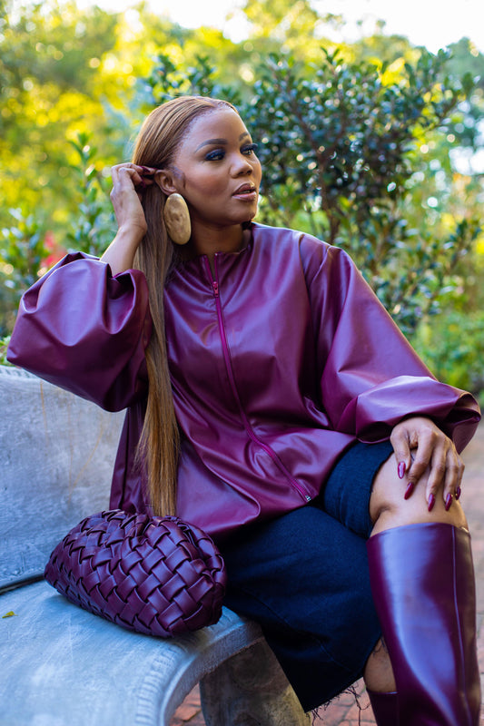Oxblood Aura Jacket