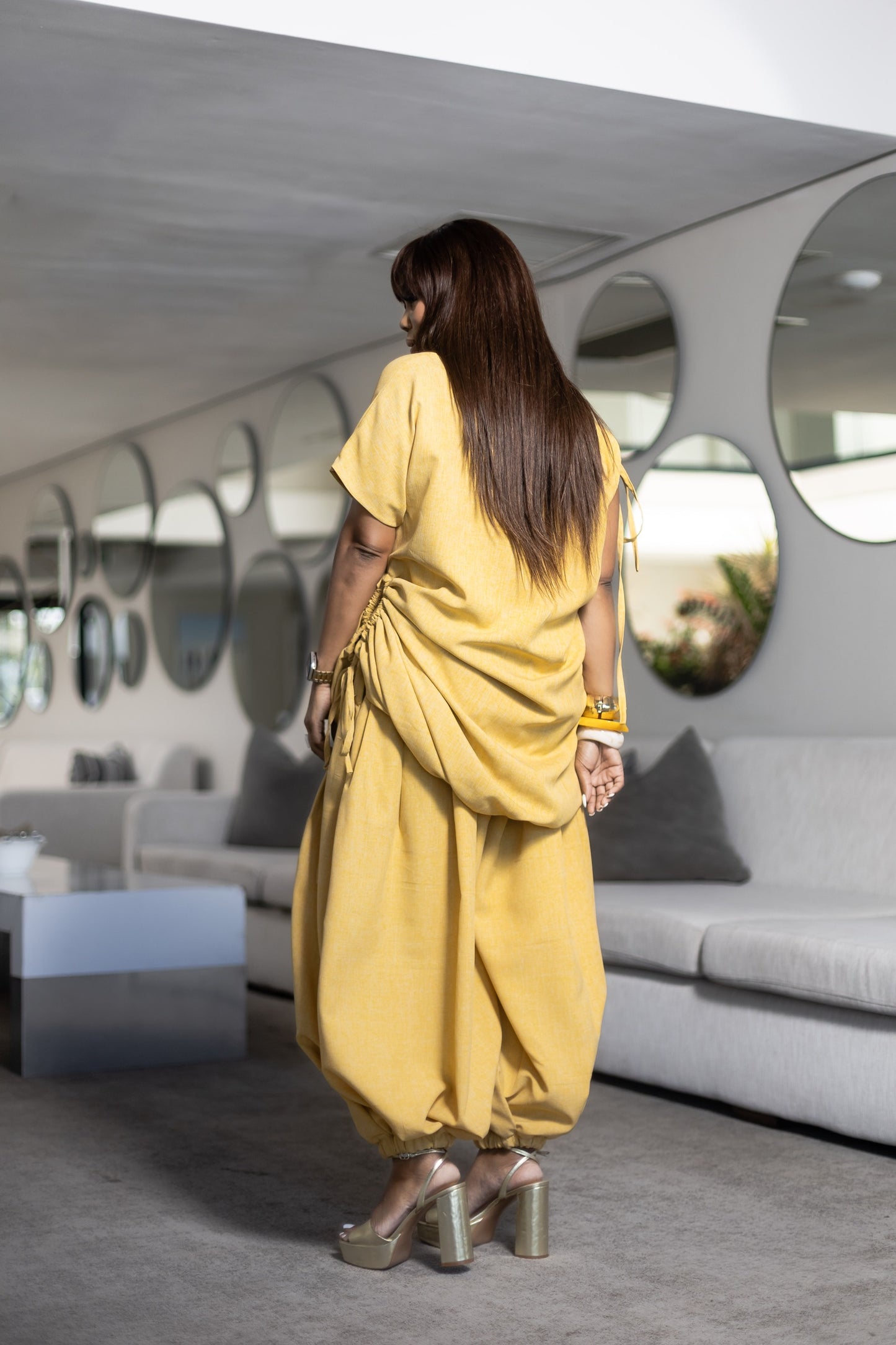 Golden Drape Set