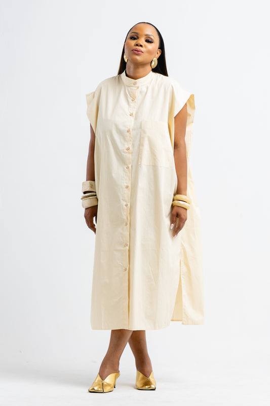 Butter shirt dress