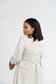 Grace Pleat Dress- Milk