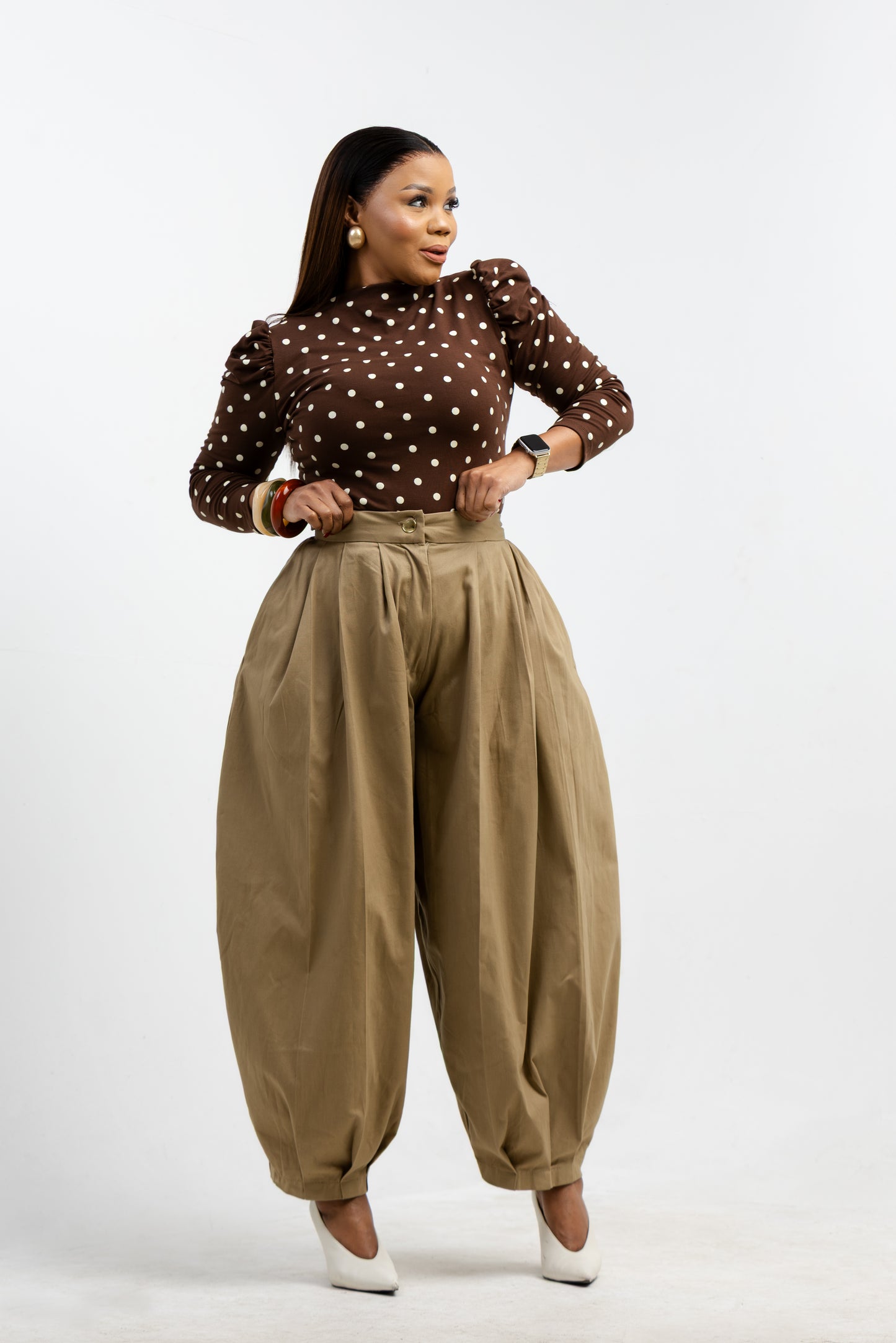 POLKA PUFF TOP