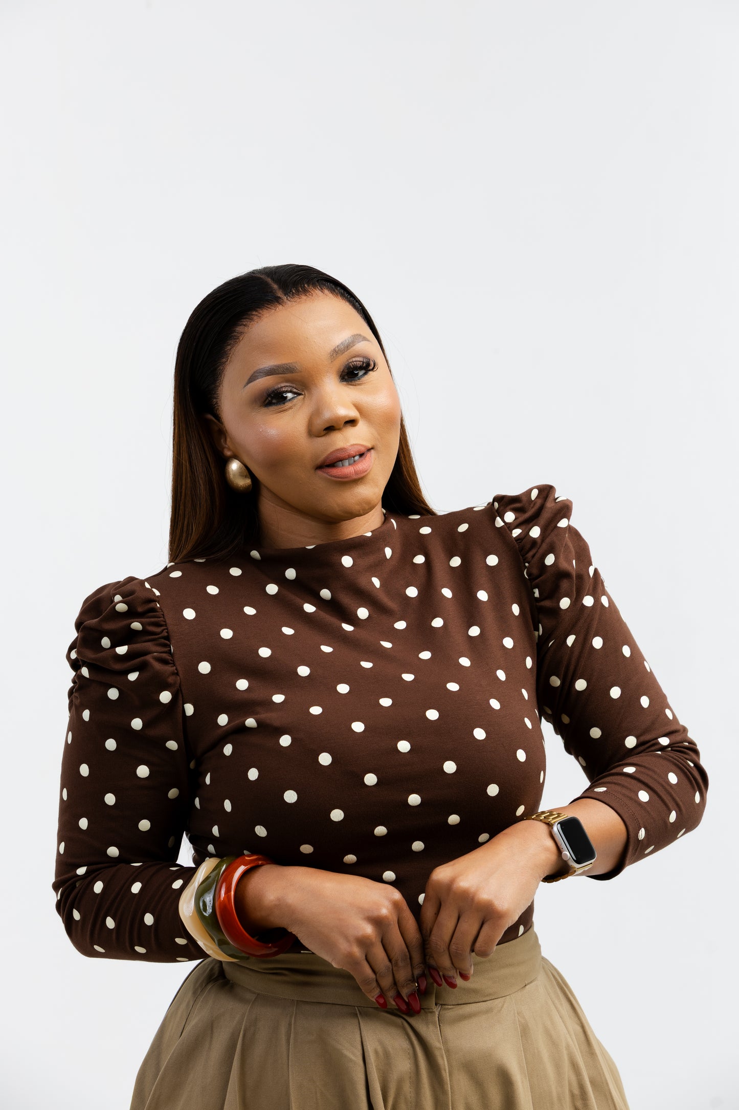 POLKA PUFF TOP