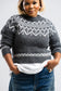 Nordic charcoal knit
