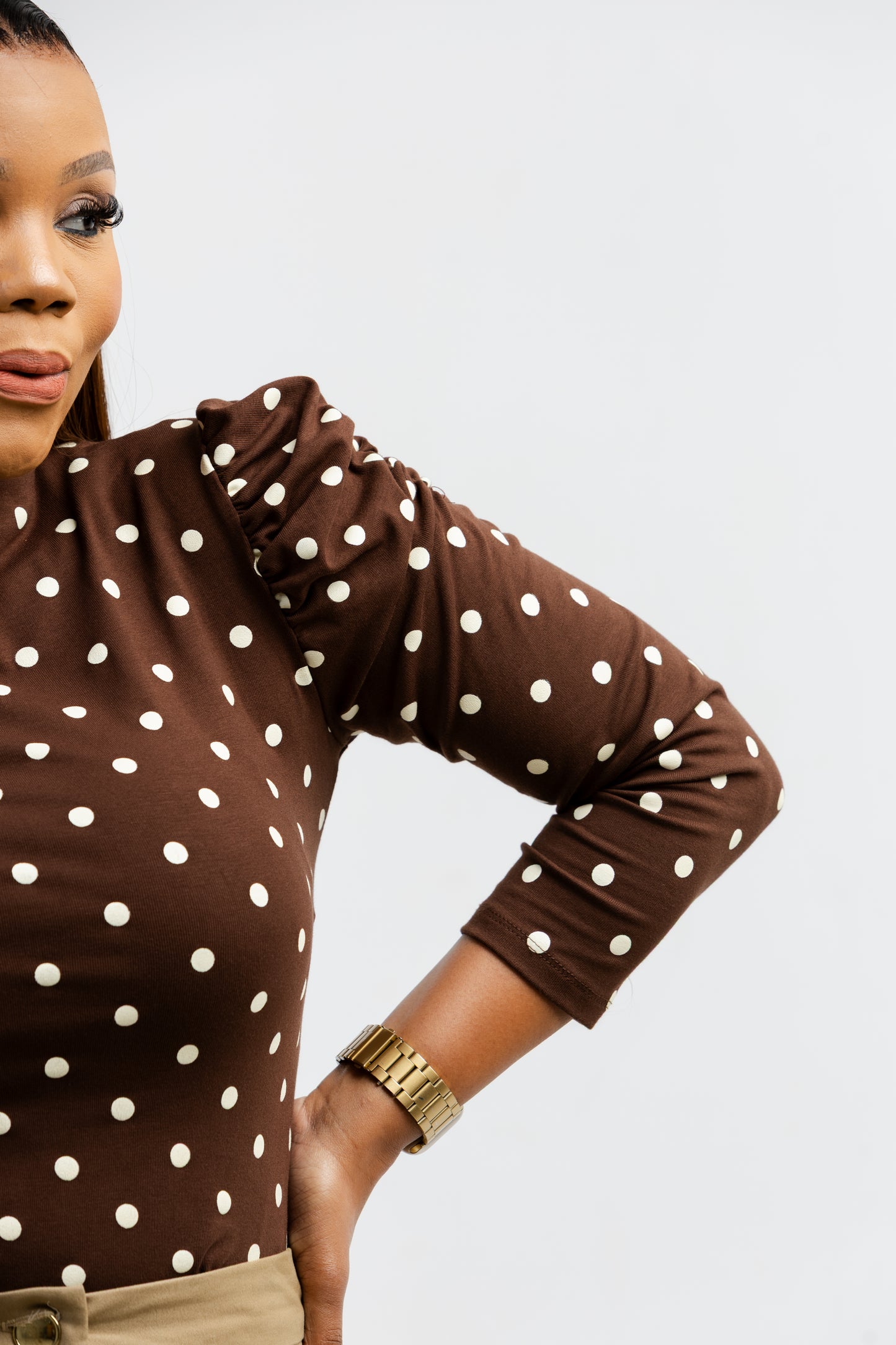 POLKA PUFF TOP