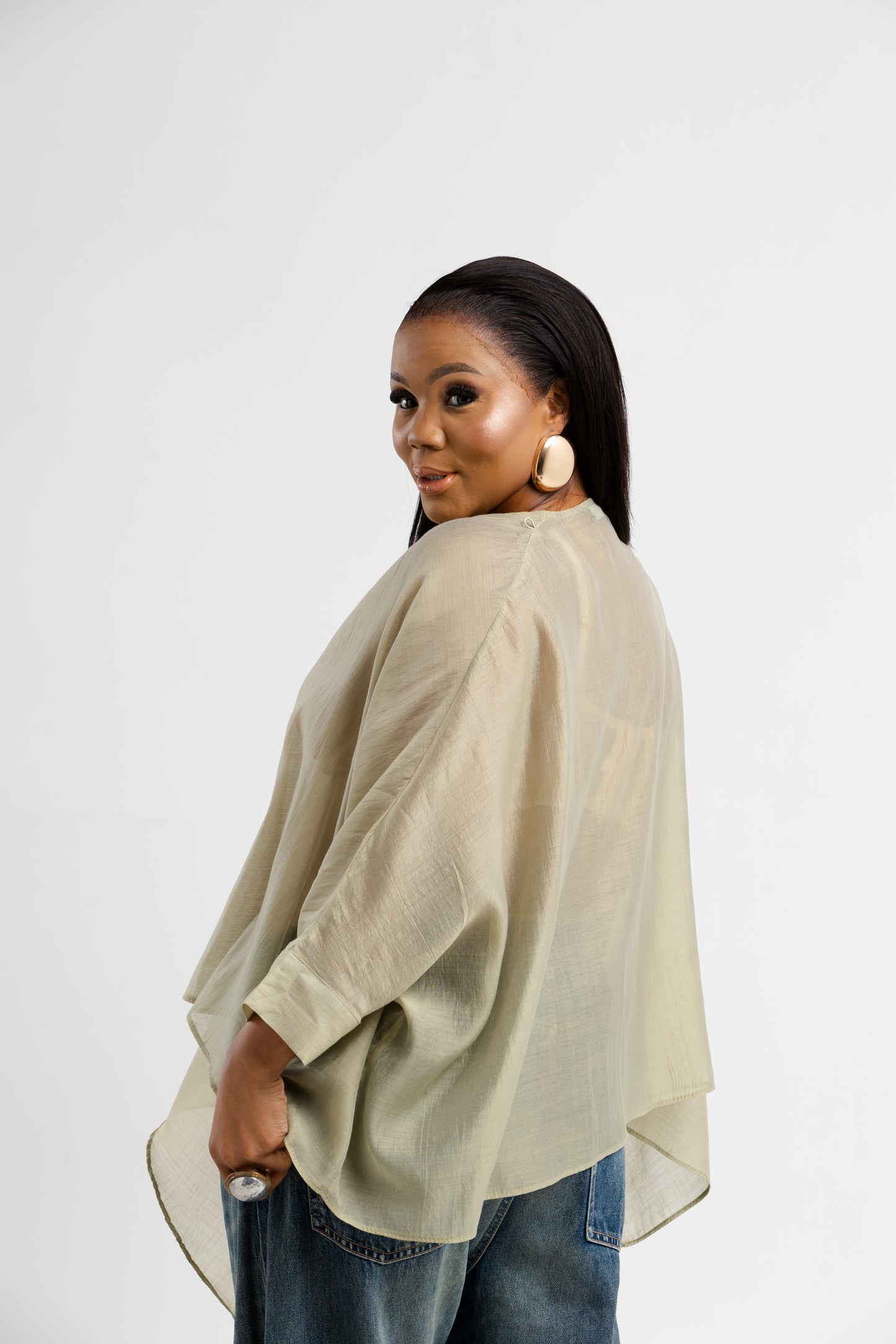 Goddess Drape Blouse