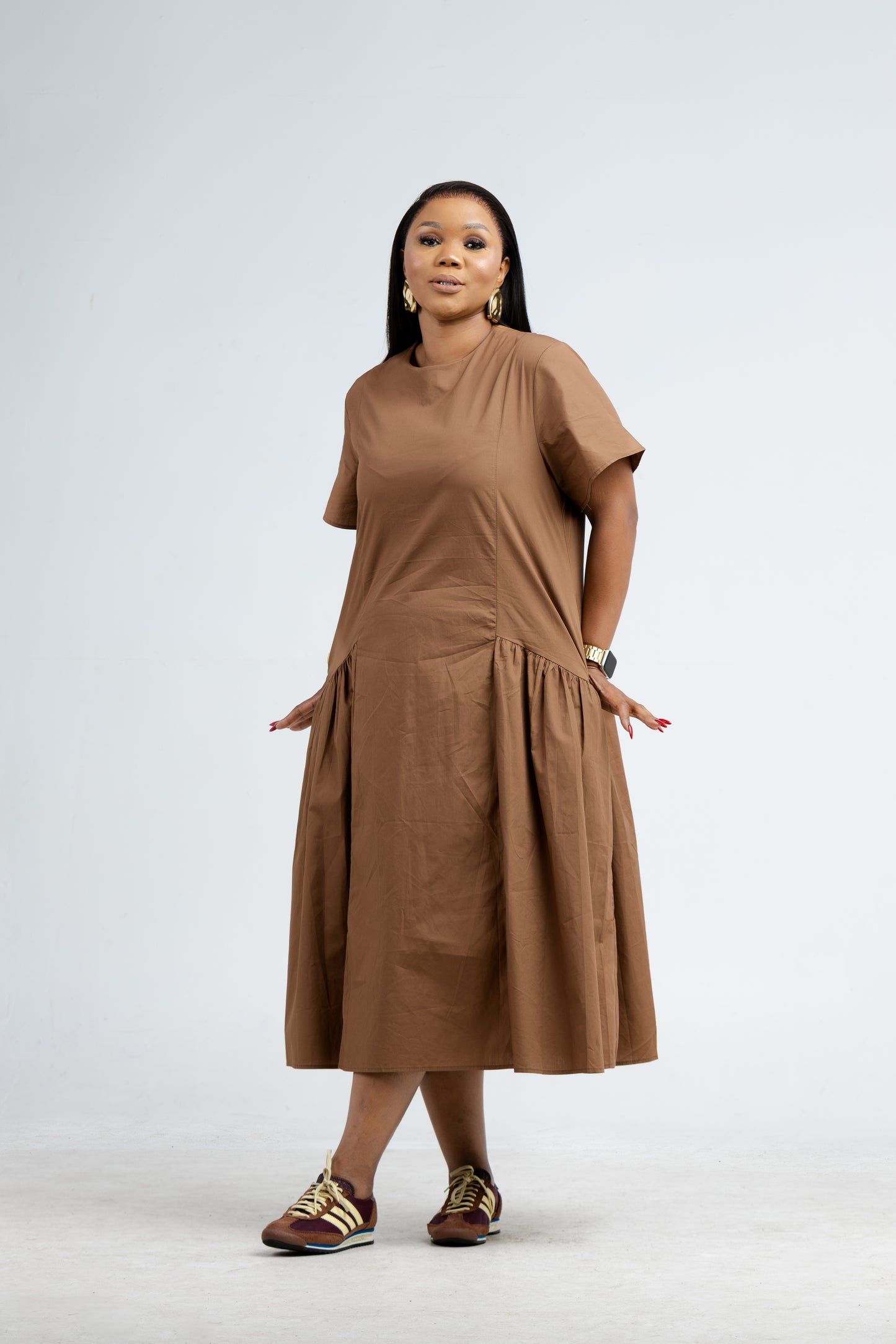 Ease Tunic-Cinnamon