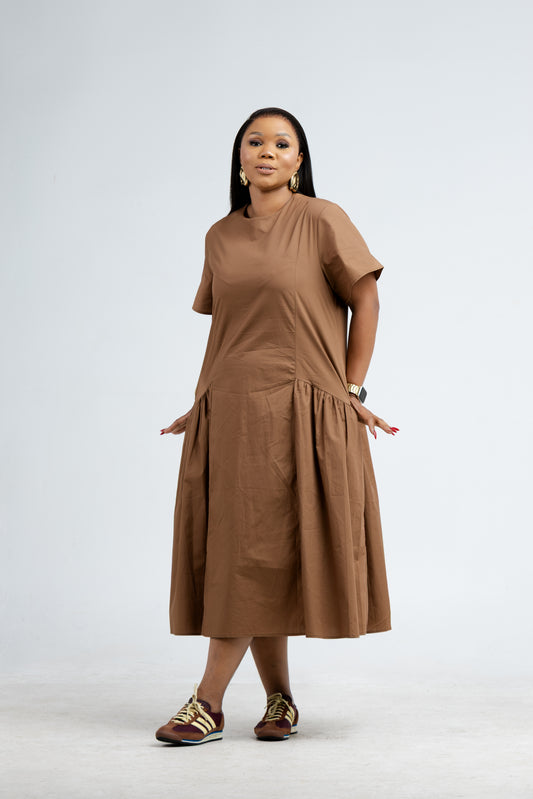 Ease Tunic-Cinnamon
