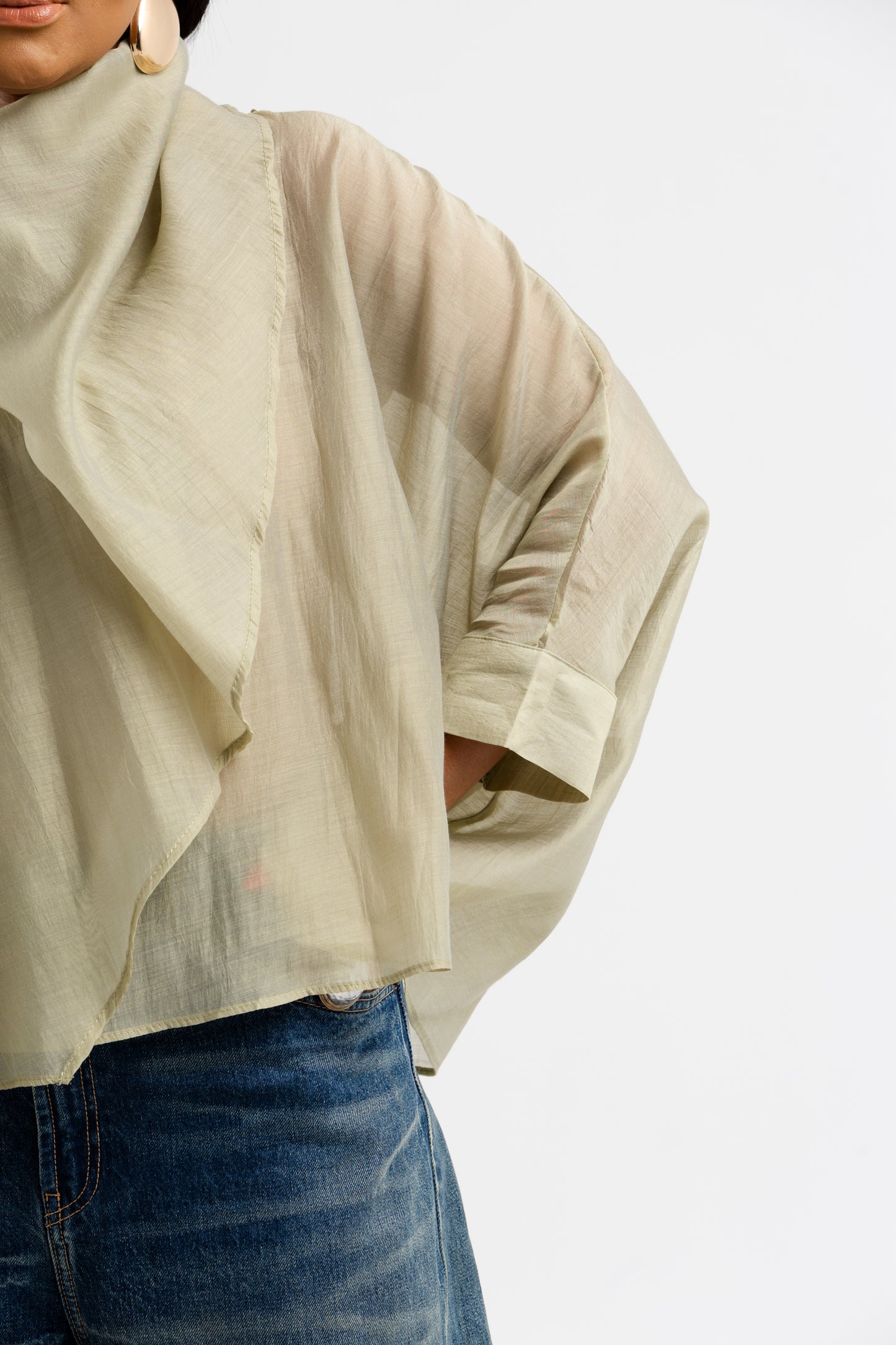 Goddess Drape Blouse