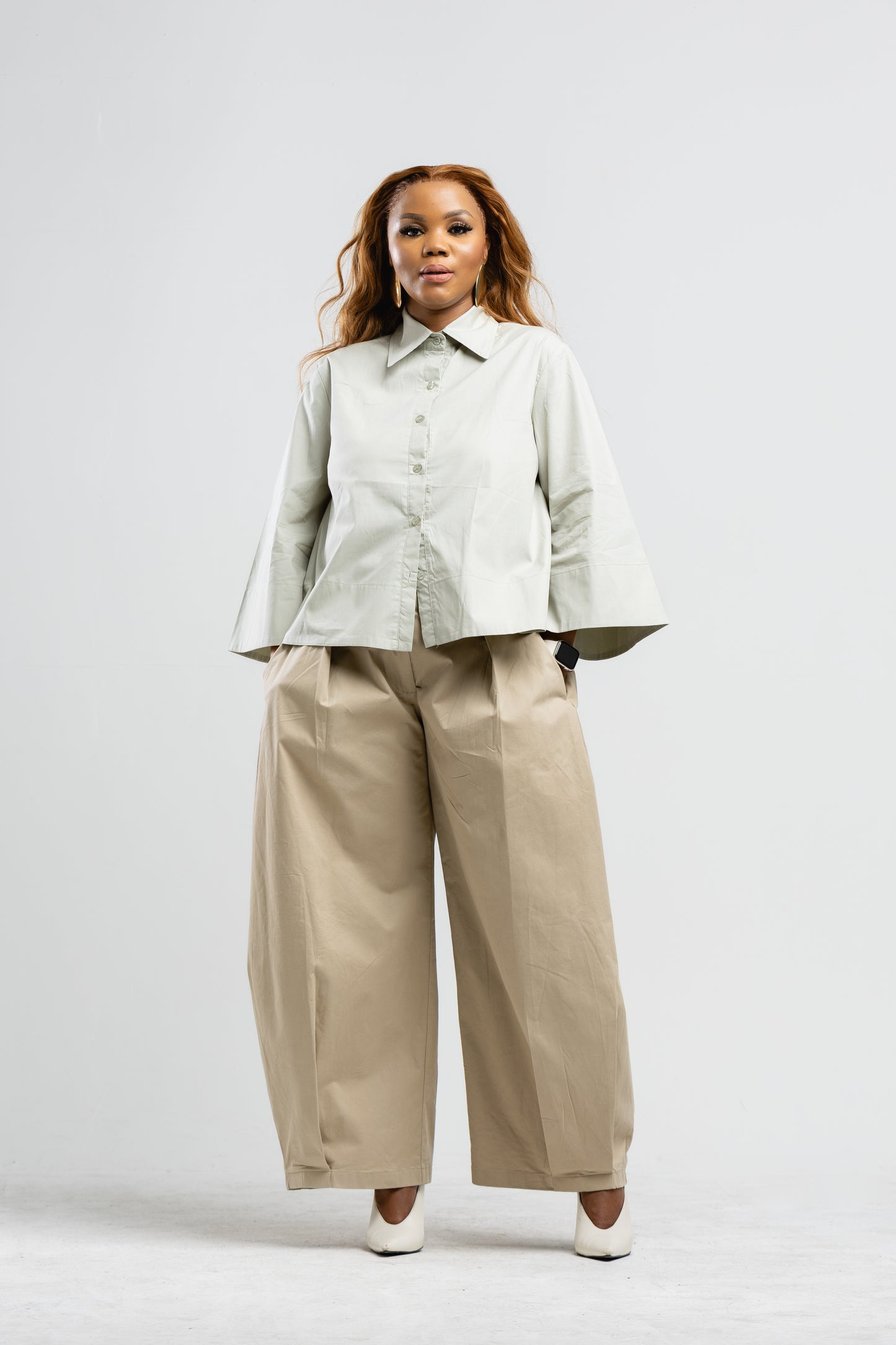 Mint batwing shirt