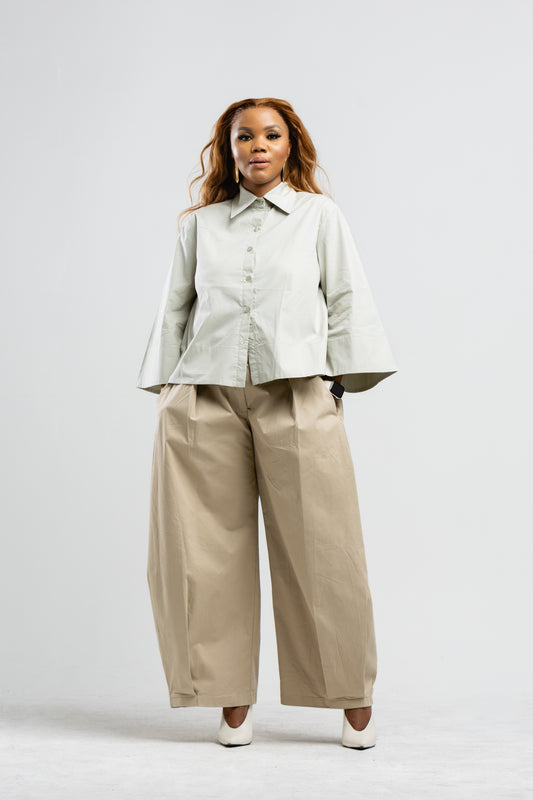 Mint batwing shirt