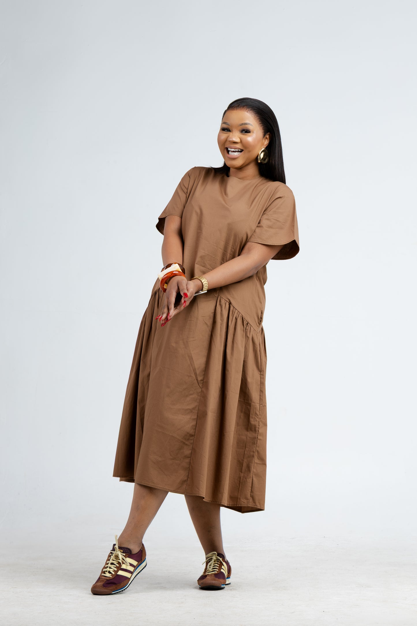 Ease Tunic-Cinnamon