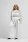 Front pleat pants