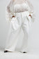 Front pleat pants