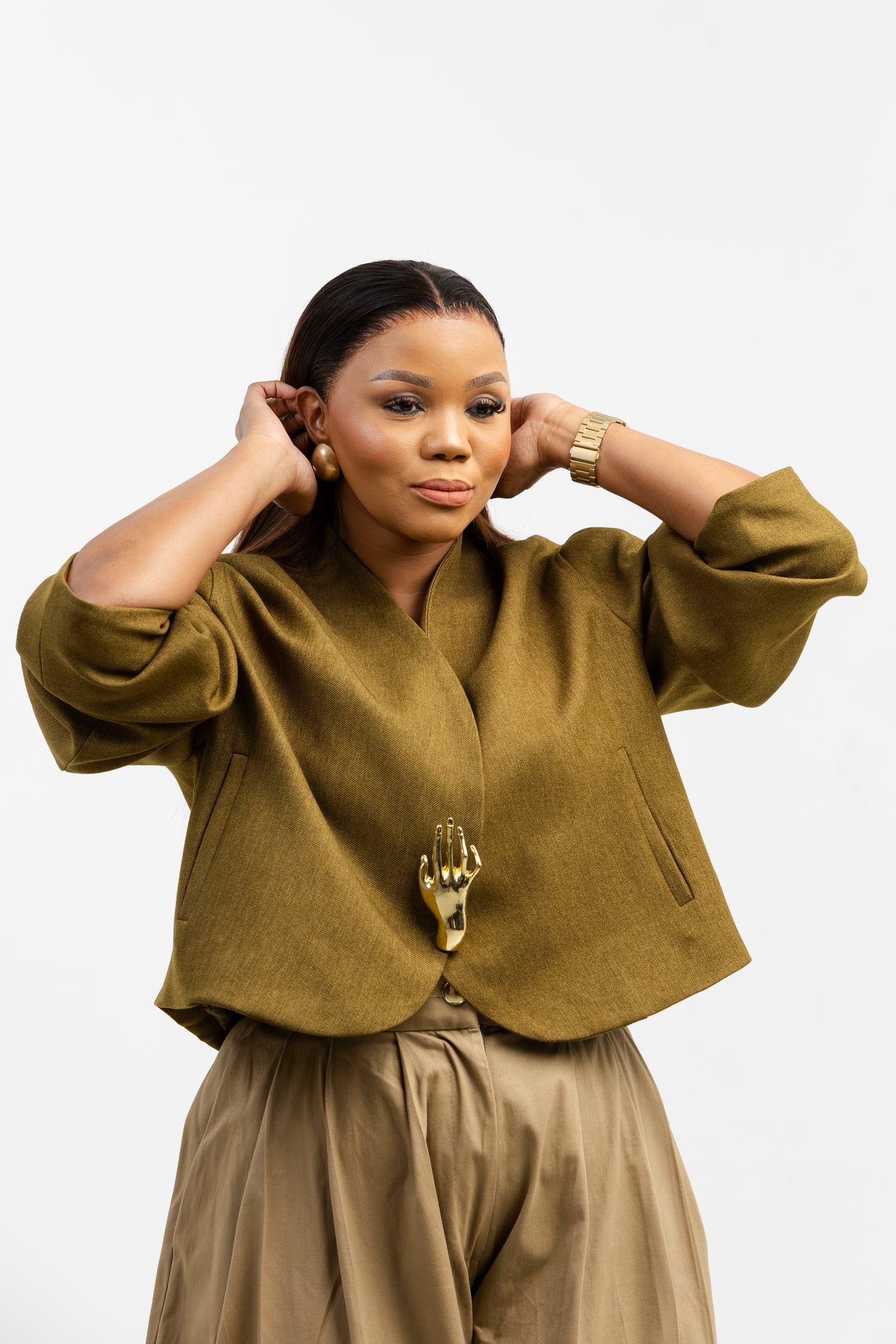 OLIVE MUSE JACKET