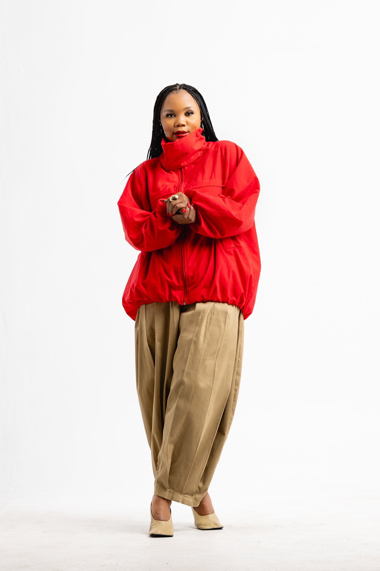 RED MOTION WINDBREAKER