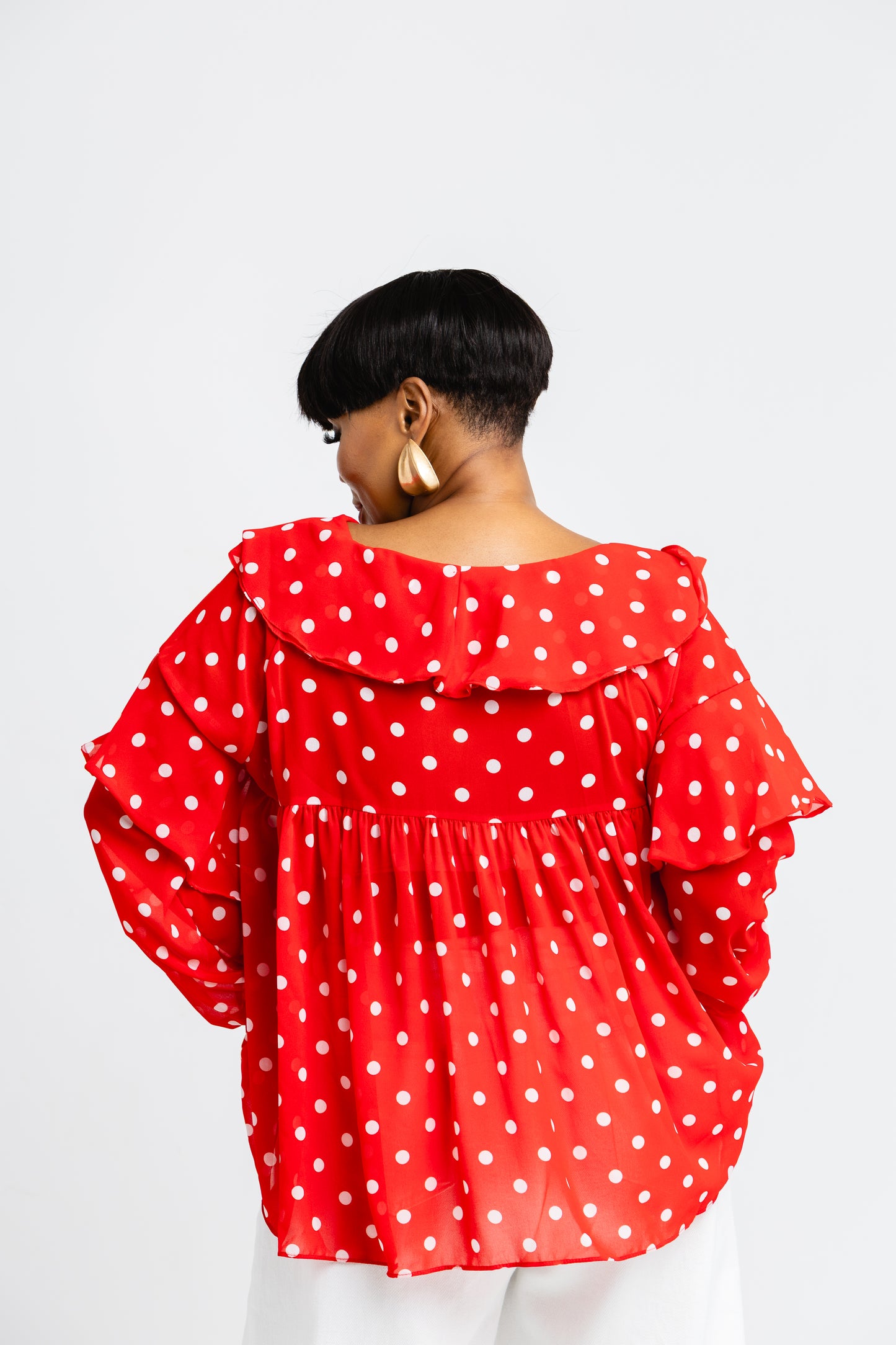 Cherry Dot Blouse