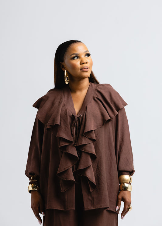 Espresso Ruffle Set (Available on Pre-order)