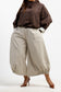 BEIGE STUDIO BARREL PANT