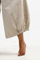 BEIGE STUDIO BARREL PANT