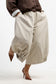 BEIGE STUDIO BARREL PANT