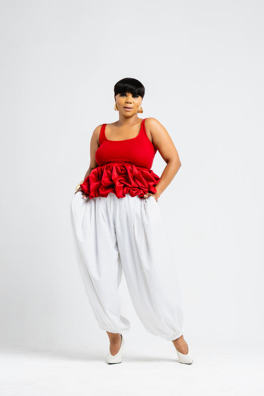 La Rouge Statement Top