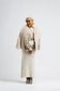 Fawn faux fur coat