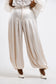 Ecru Aladdin Pants