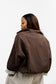 BROWN STUDIO TURN UP JACKET