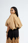 Monarch Bubble Shirt- Beige