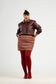 Lady grid mini skirt