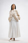Ivory Cross Button Jacket