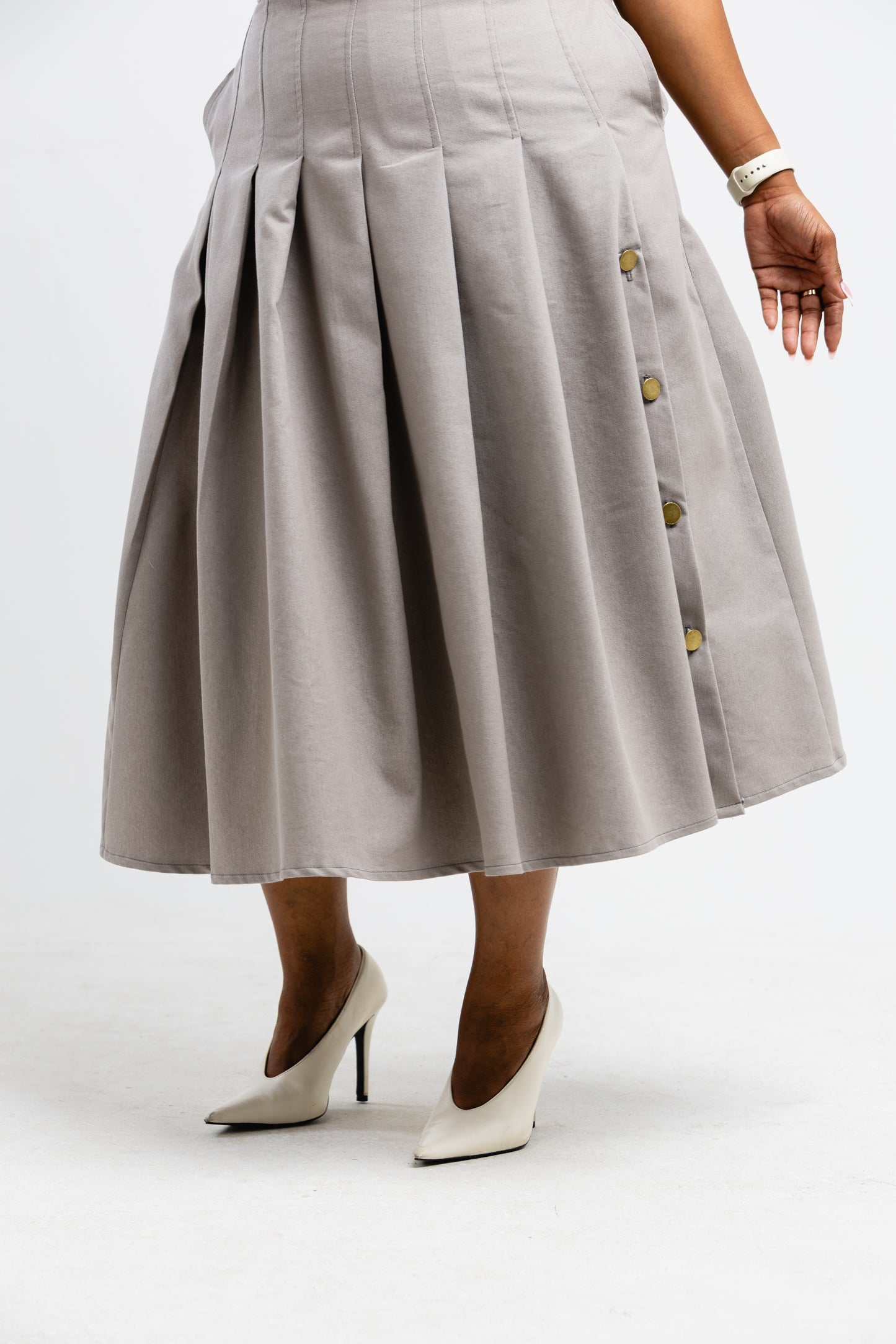 Ash Pleated Skirt