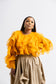 MUSTARD FRILL TOP