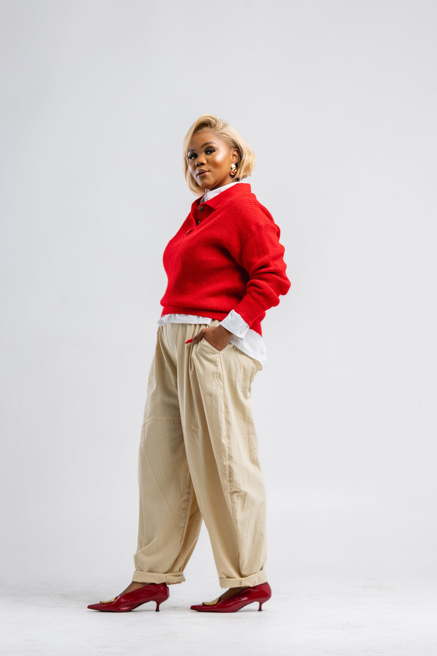 Nude Barrel pants