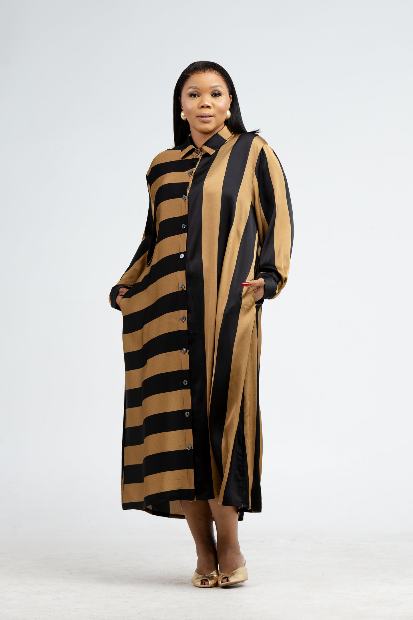 Satin Axis Tunic