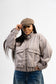 Taupe Tweed Bomber