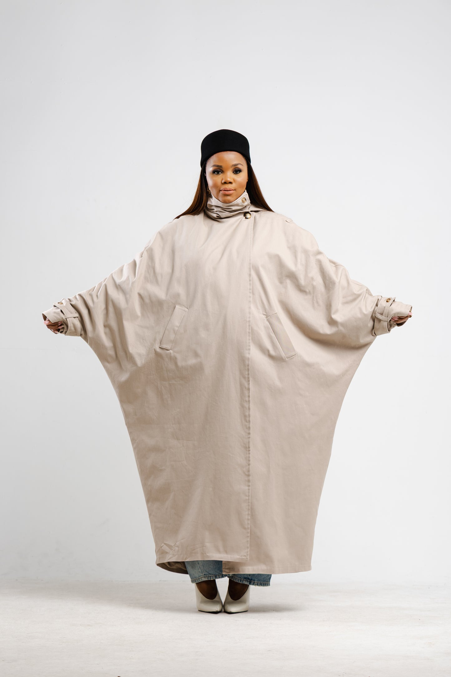 Oversized batwing trench