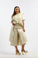 STRUCTURED PALLAZO BUTTER YELLOW
