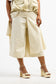STRUCTURED PALLAZO BUTTER YELLOW