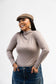 Taupe turtleneck
