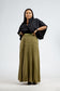 Dotty Olive Skirt