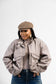 Taupe Tweed Bomber