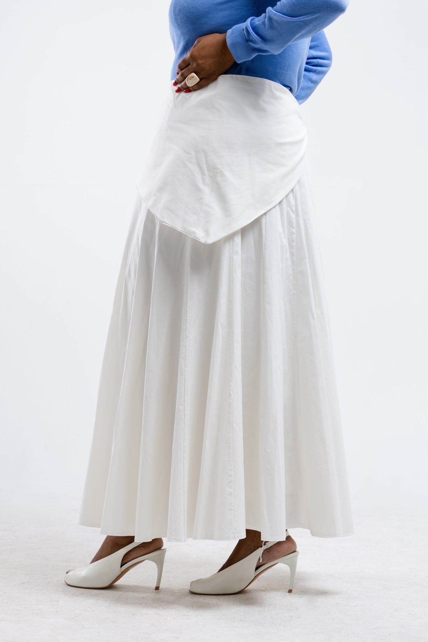 Tie Overlap Skirt