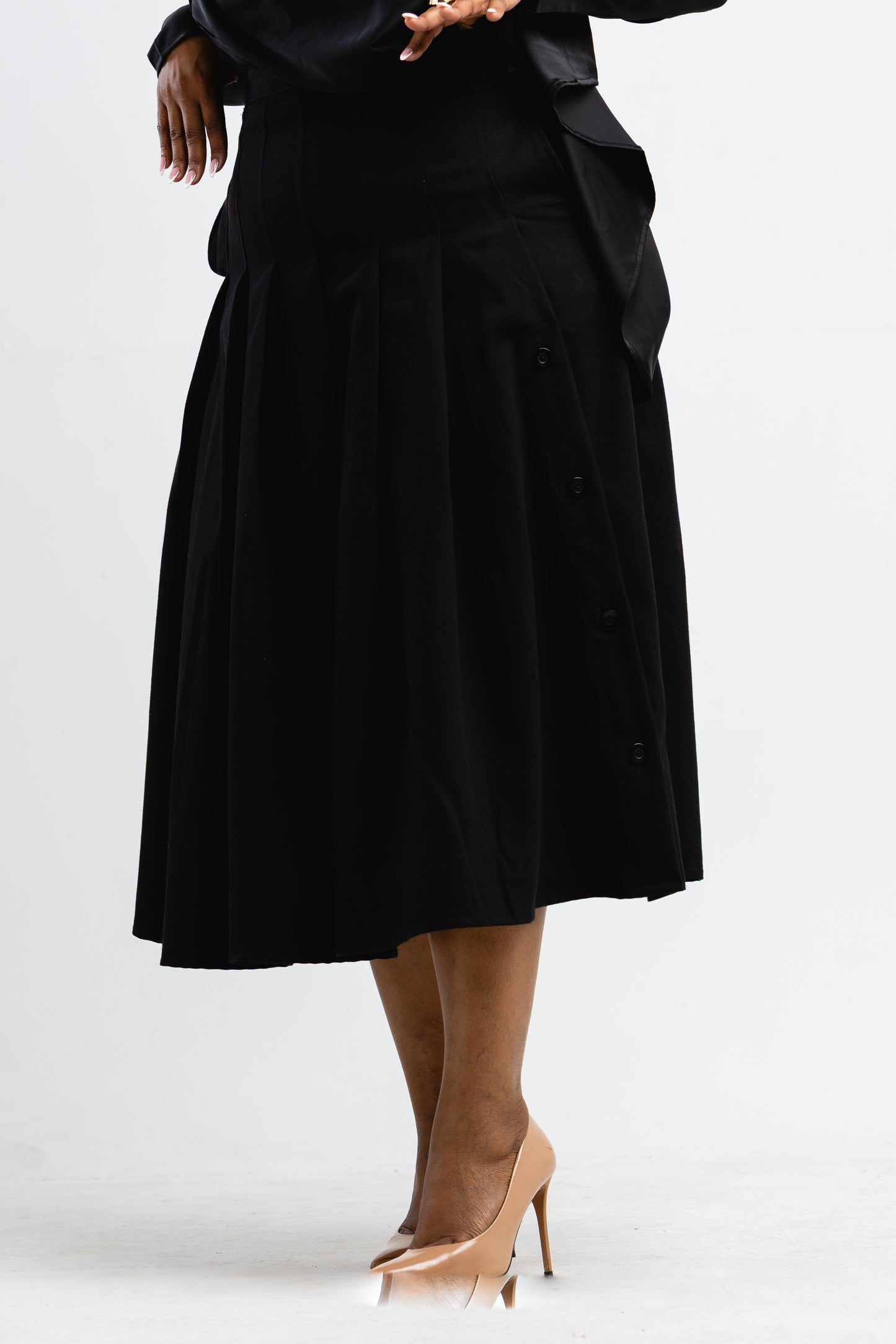 Aurelia Pleated Skirt