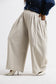 IVORY BARREL PANTS